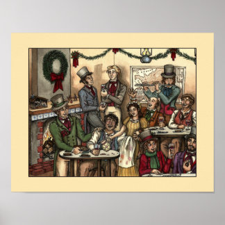 Les Misérables Liebe: Les Amis Christmas Poster