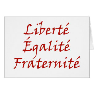 Les Misérables Liebe: Liberté, Égalité, Fraternité