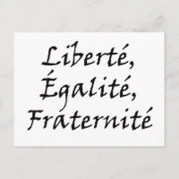 Les Misérables Liebe: Liberté, Égalité, Fraternité
