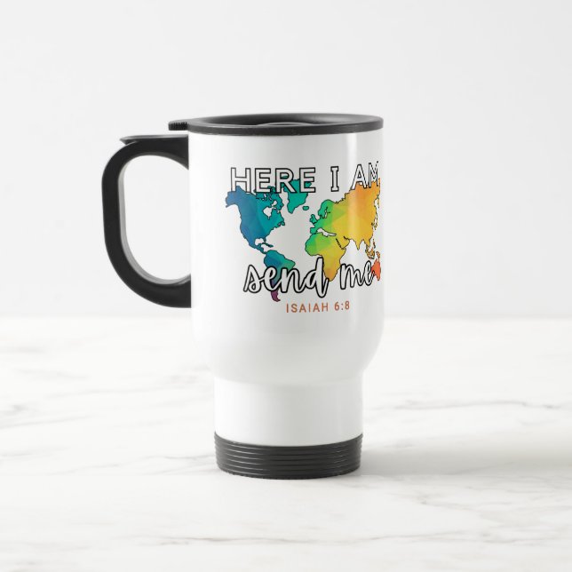 Les Missions Portuaires Voyage Mug (Gauche)