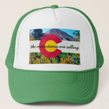 les montagnes appellent le casquette