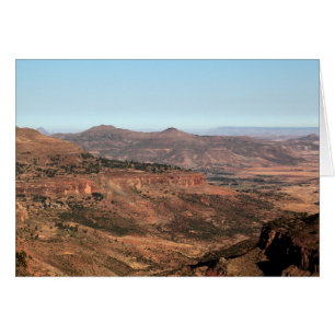 Les montagnes éthiopiennes