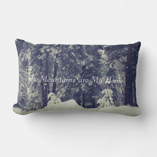 Les montagnes sont mon Coussin (Recto)