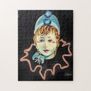 Les Moppet - Risse eines Clown-Puzzlen