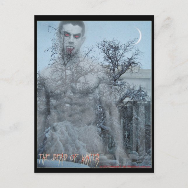 Les morts de la carte postale hivernale (Devant)