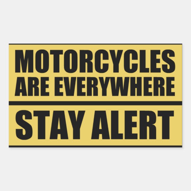 Les Motocyclettes Sont Partout Rester Stickers Ale (Devant)