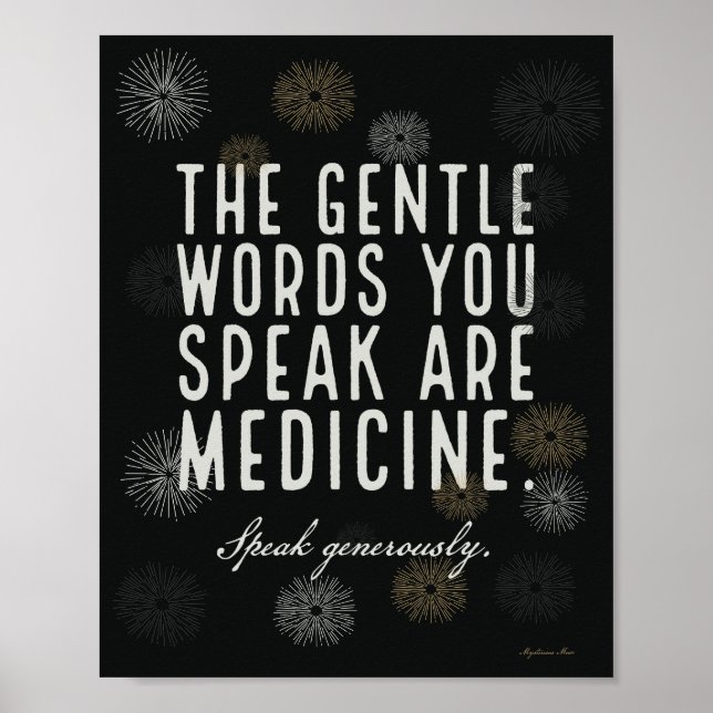 Les mots doux sont médecine - Poster (Devant)