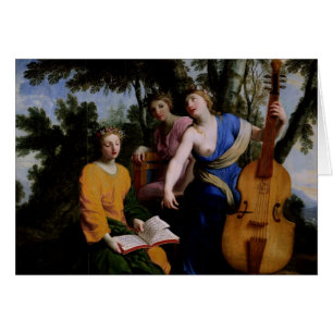 Les Muses Melpomene, Erato et Polymnia, 1652-55