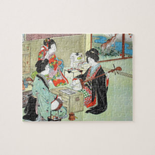 Les musiciens - puzzle japonais de collection de