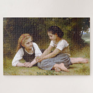 Les Noisettes: Junge Mädchen sammeln Haselnüsse