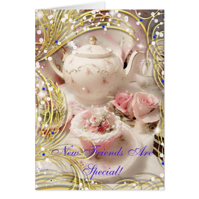LES NOUVEAUX AMIS SONT SPÉCIAUX - TEA PARTY INVITA (Devant)