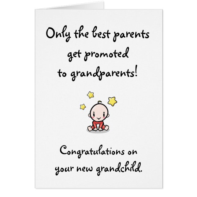 Les nouveaux grands-parents, Félicitations pour le (Devant)