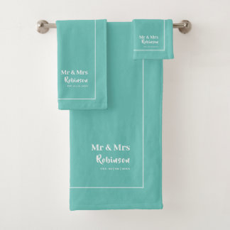 Les nouveaux mariés M. & Mme Personnalisé
