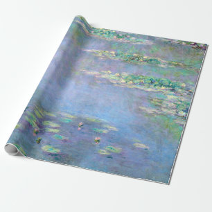 Les Nympheas Wasser-Lilien-Claude Monet-schöne Geschenkpapier