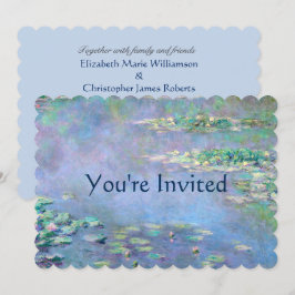 Les Nympheas Water Lilies Monet Frische Pasta mach Einladung