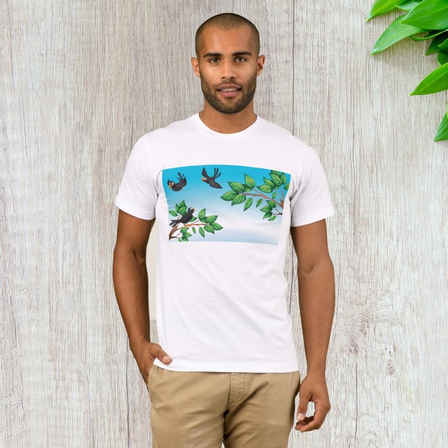 Les Oiseaux Dans Un T-shirt Arbre (Créateur téléchargé)