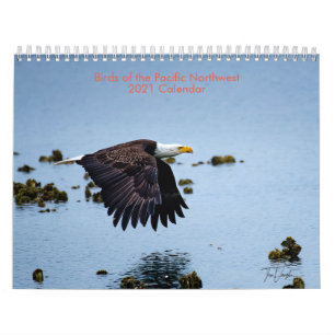 Les oiseaux du Pacifique Calendrier du Nord-Ouest 