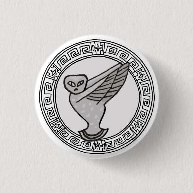 Les Olympiens ! Symbole Athène/Minerva badge (Devant)