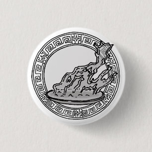 Les Olympiens ! Symbole Hestia / Vesta badge