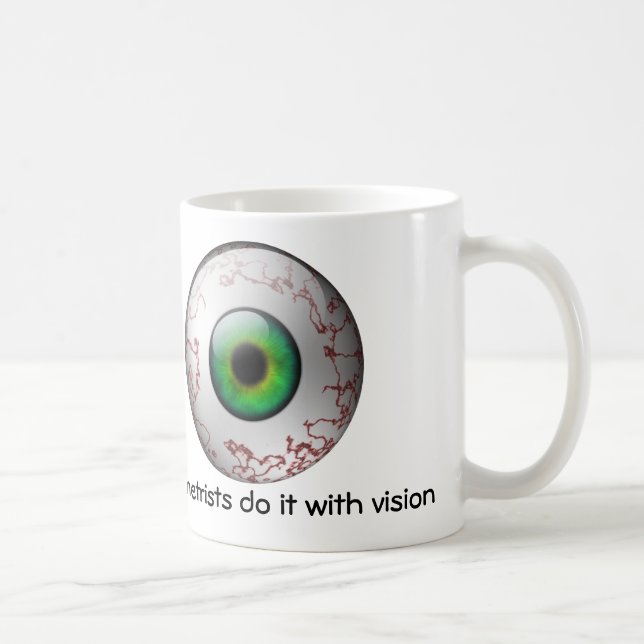 Les optométristes le font avec la tasse de vision (Droite)