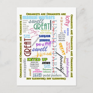 Les organismes sont tout carte postale