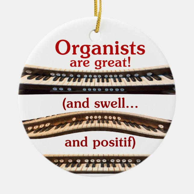 Les organistes sont grand ornement (Devant)