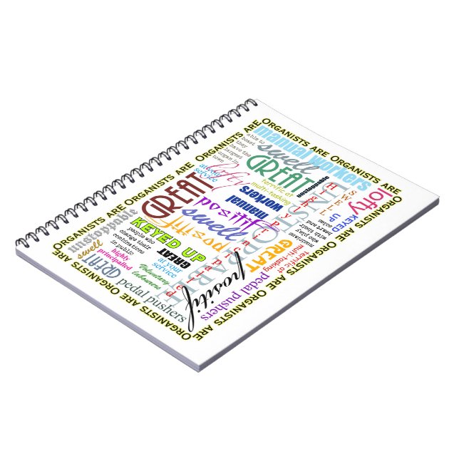 Les organistes sont tout carnet (Côté gauche)