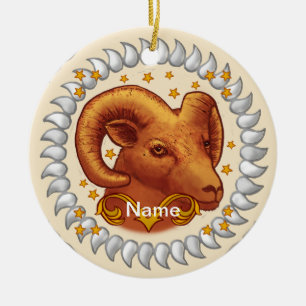 Les ornements d'anniversaire de Aries