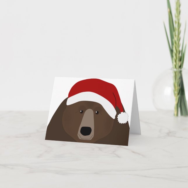 Les ours ! Carte de voeux (Devant)