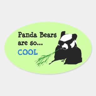 Les Ours De Panda Sont Si Cool Stickers