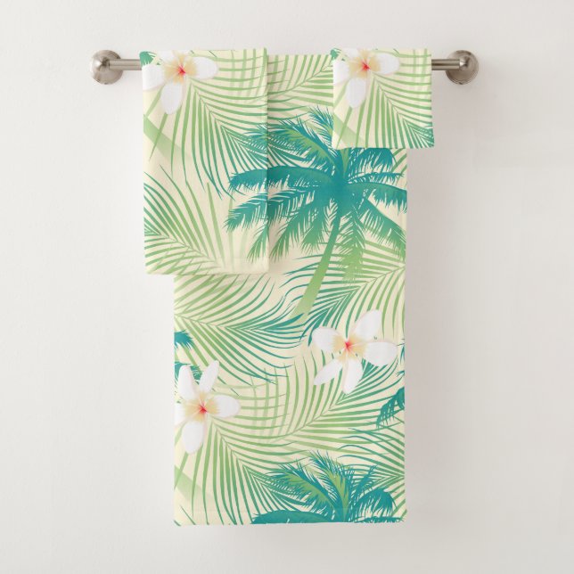 Les palmiers tropicaux d'été (En situation)