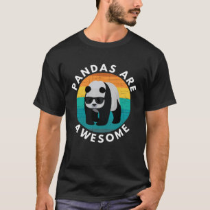 Les Pandas Drôle Sont Des T-Shirt Magnifiques. Cut