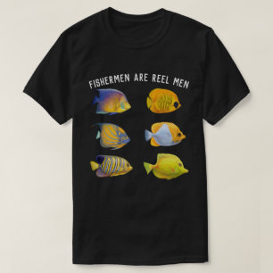 Les pêcheurs sont des hommes de bobine T-shirt