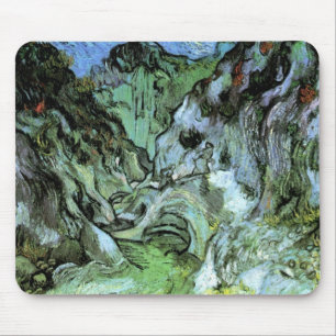 Les Peiroulets-Schlucht von Vincent van Gogh Mousepad