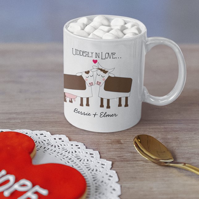 Les personnes âgées dans l'amour Mug personnalisé (Créateur téléchargé)