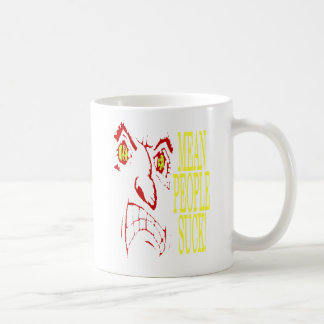 Les personnes moyennes sucent la tasse