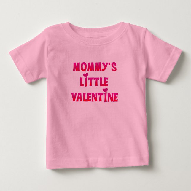 Les petits t-shirts et cadeaux de maman Valentine (Devant)