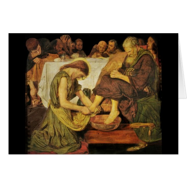 Les pieds du disciple de Jésus (Devant horizontal)