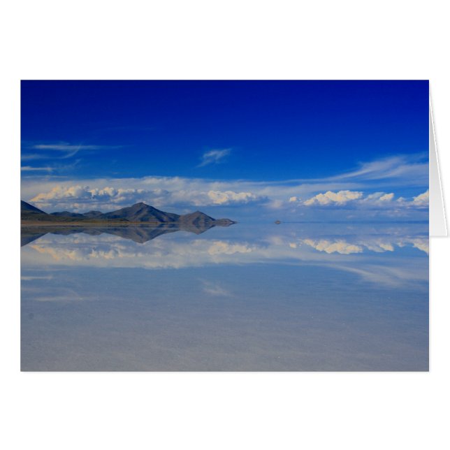les plaines salées d'uyuni (Devant horizontal)