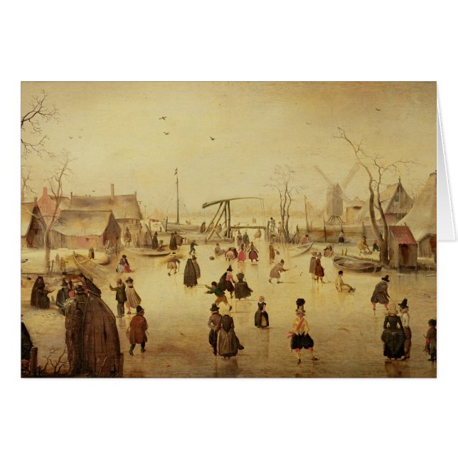 Les plaisirs de l'hiver (Devant horizontal)