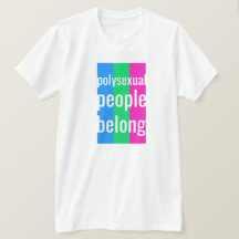 les polysexuels appartiennent à T-shirt