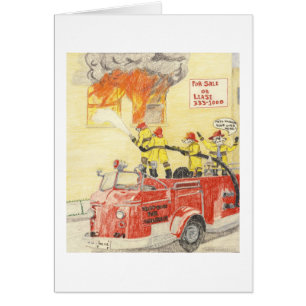 Les pompiers courageux