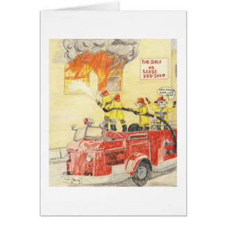 Les pompiers courageux
