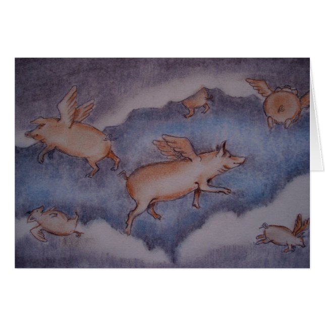 les porcs pourraient voler… (Devant horizontal)