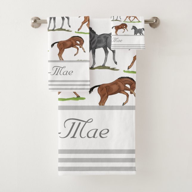 Les poulains du cheval (En situation)