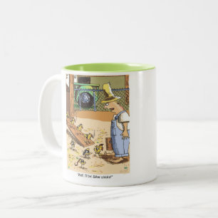 Les pousses de moto "l'original" tasse à deux tons