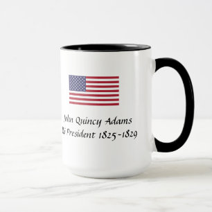 Les présidents américains Souvenir Mug - John Quin