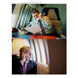 Les Présidents Reagan et Trump sur la Force aéri