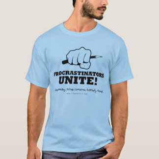 Les Procrastinators unissent le T-shirt