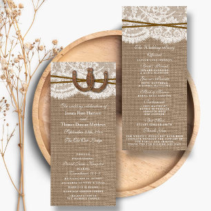 Les programmes de collecte de Mariages Rustic Hors